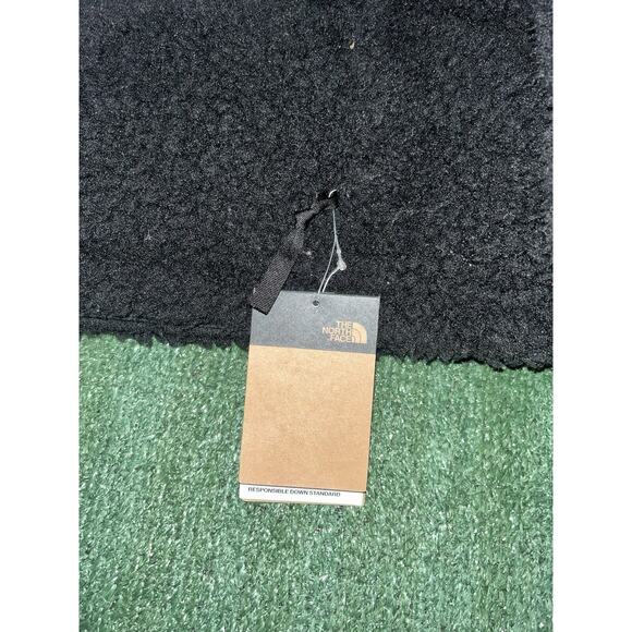 NWT North Face Women’s High Pile Sherpa Nuptse Short Crop 3XL Jacket Black J11 - Picture 6 of 16